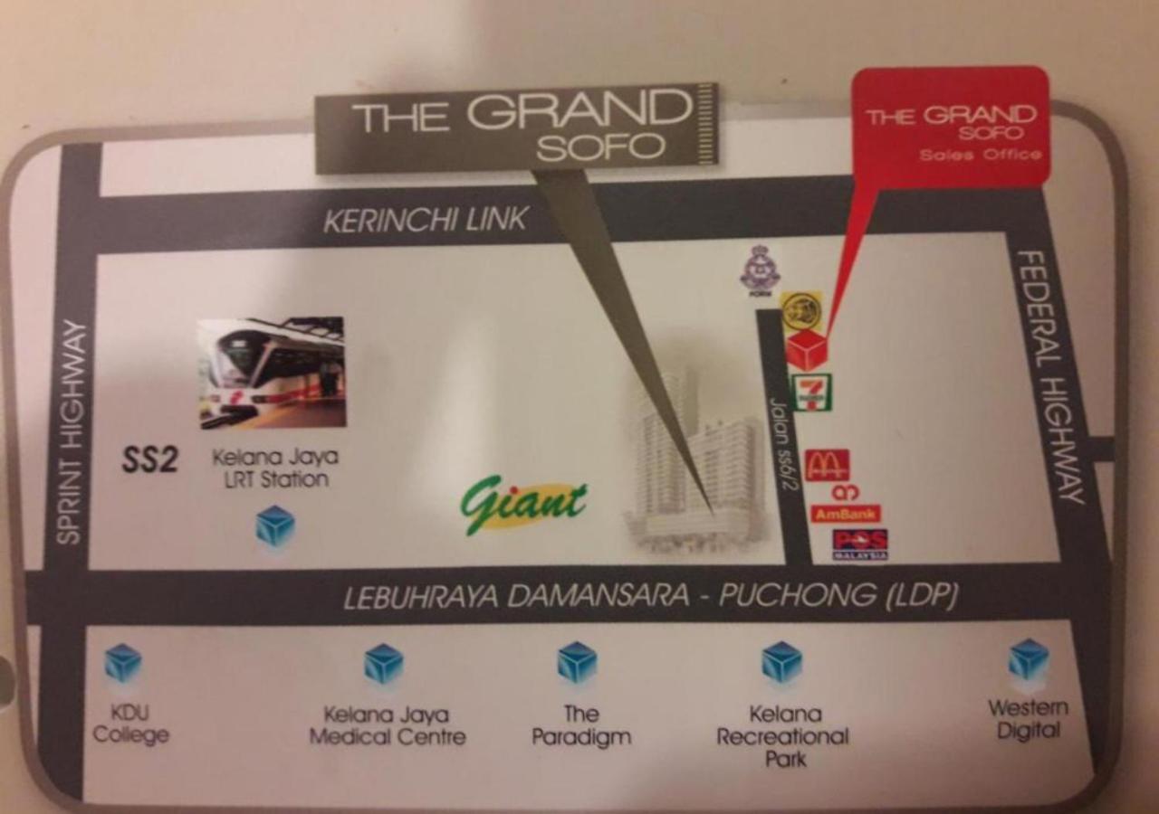 Lily & Loft - The Grand Sofo, Petaling Jaya Lägenhet Exteriör bild